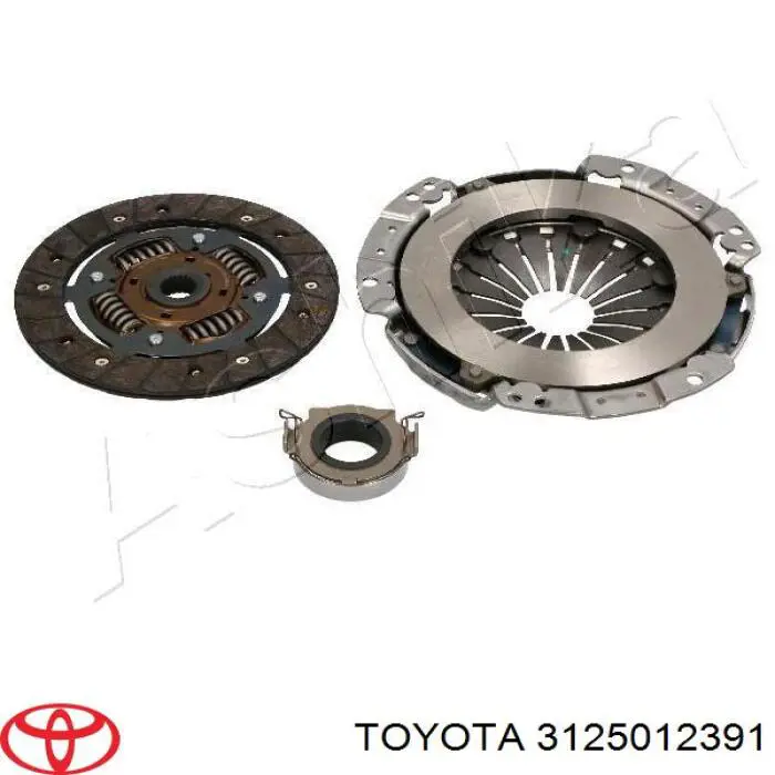 Do koszyka 3125012391 Toyota Tarcza sprzęgła