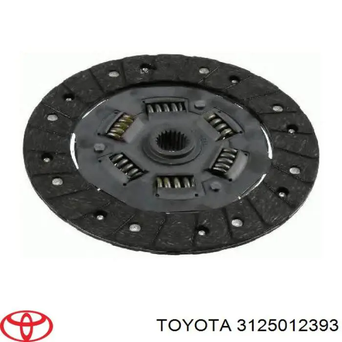 Do koszyka 3125012393 Toyota Tarcza sprzęgła