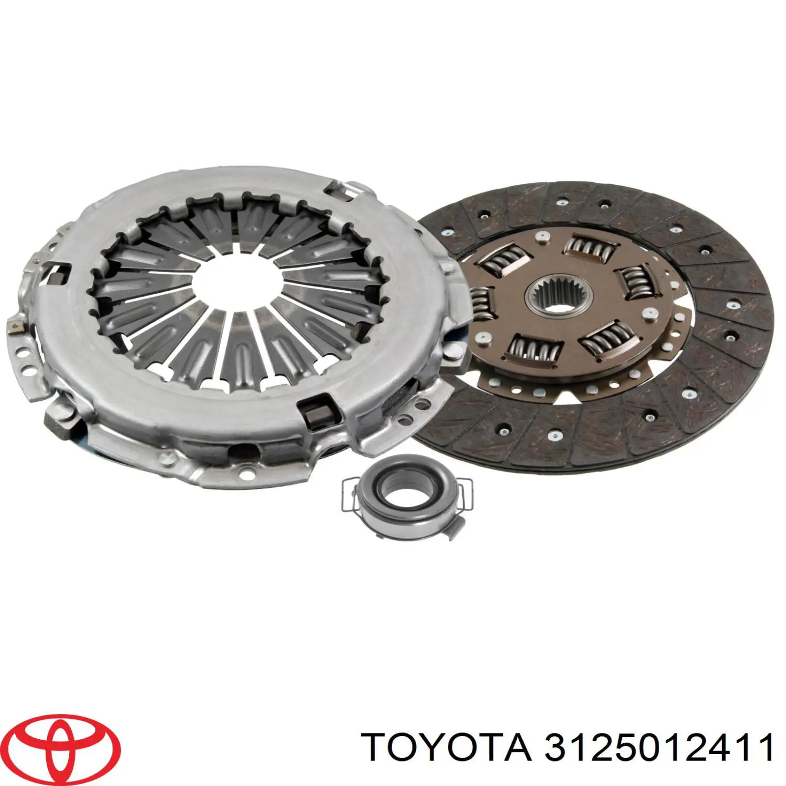 Do koszyka 3125012410 Toyota Tarcza sprzęgła