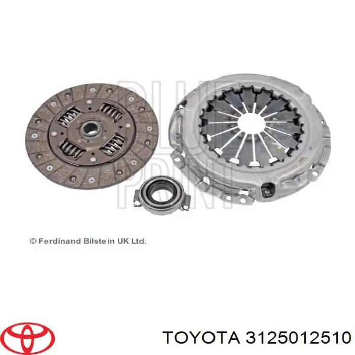 Tarcza sprzęgła Toyota 3125012510 cena, od 141,72 USD