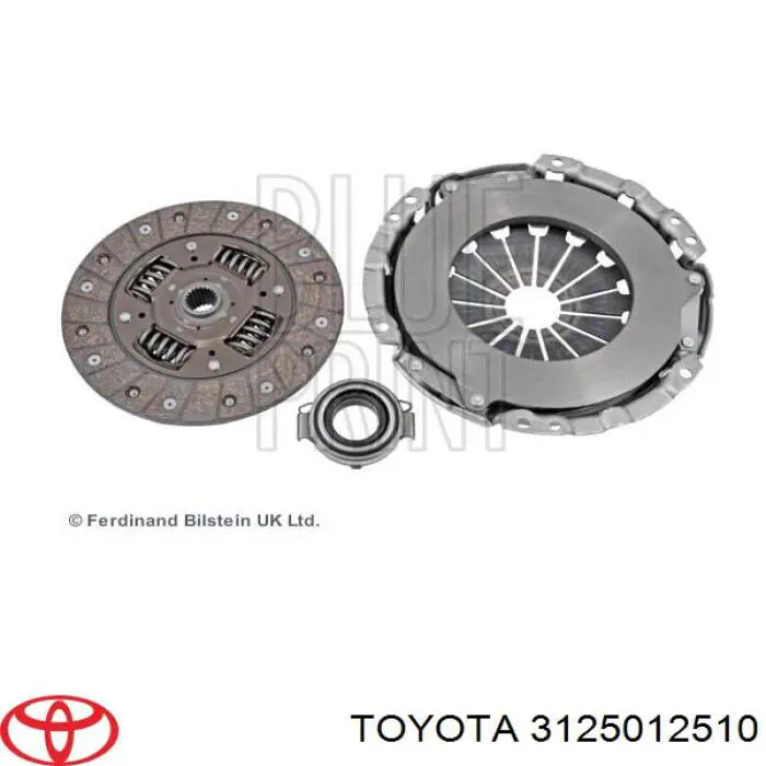 Tarcza sprzęgła Toyota 3125012510 cena, od 141,72 USD