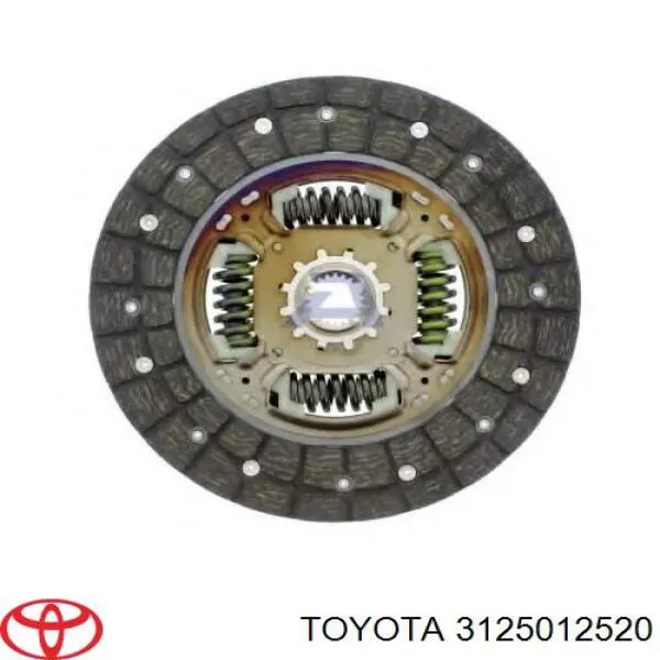 Do koszyka 3125012520 Toyota Tarcza sprzęgła