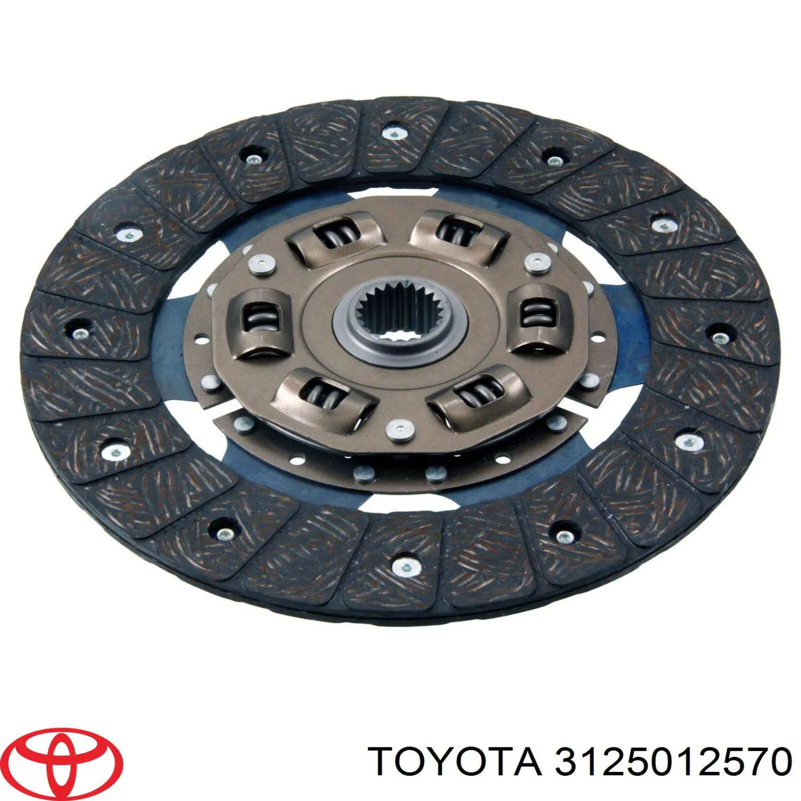 Do koszyka 3125012570 Toyota Tarcza sprzęgła