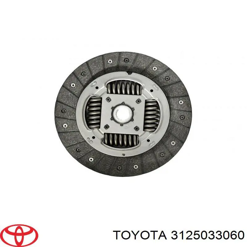 Tarcza sprzęgła 3125033060 Toyota