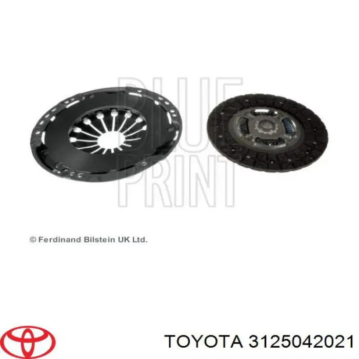 Do koszyka 3125042021 Toyota Tarcza sprzęgła
