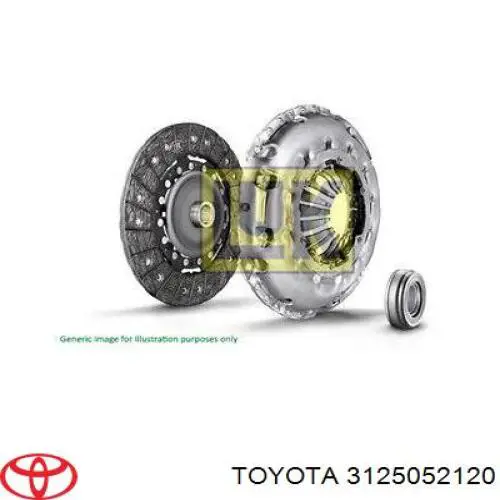 Do koszyka 3125052120 Toyota Tarcza sprzęgła