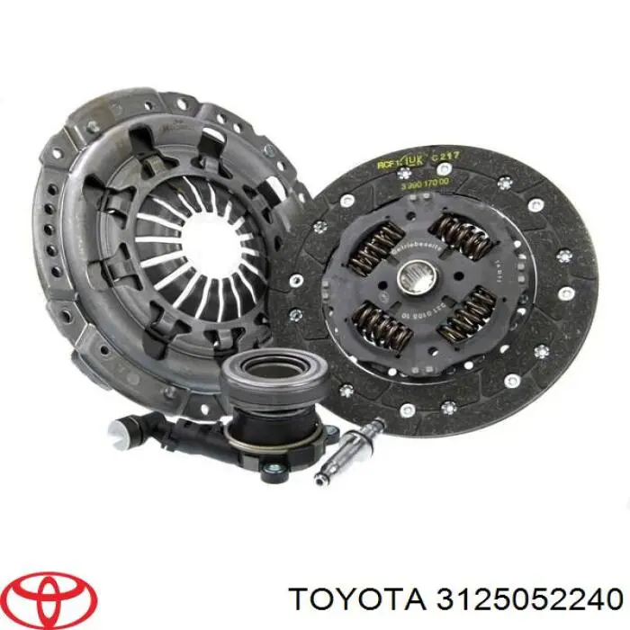Do koszyka 3125052240 Toyota Tarcza sprzęgła