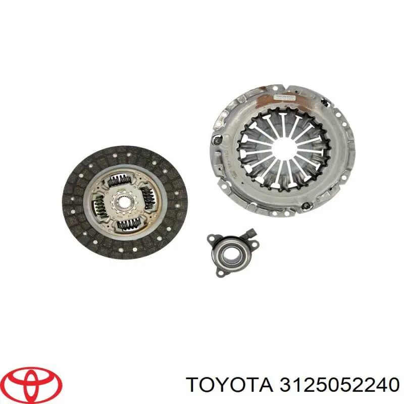 Tarcza sprzęgła Toyota 3125052240 cena, od 52,20 USD