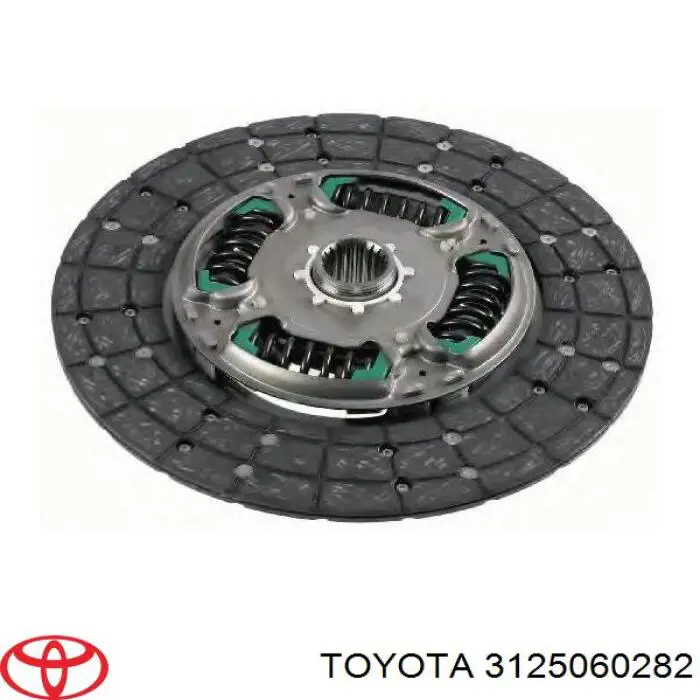 3125060282 Toyota Tarcza sprzęgła