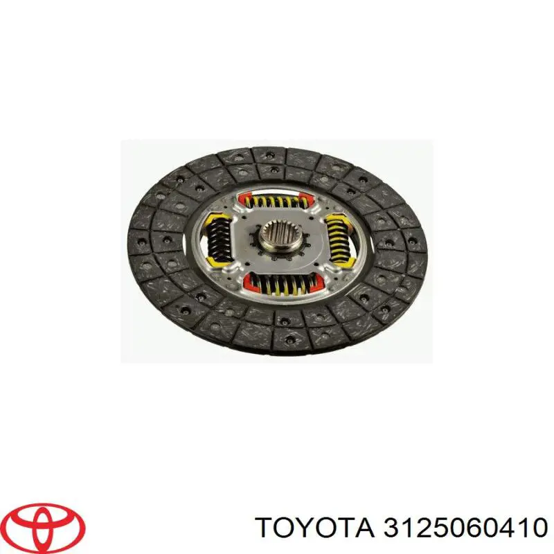 Do koszyka 3125035350 Toyota Tarcza sprzęgła