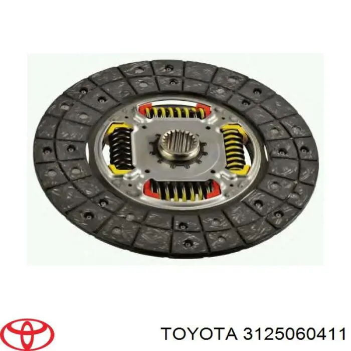 Do koszyka 3125035352 Toyota Tarcza sprzęgła