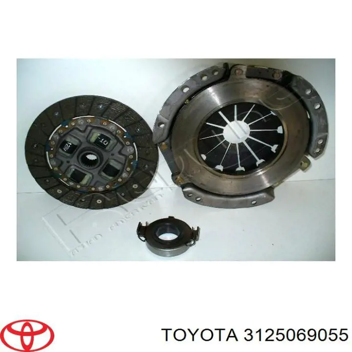 Zestaw sprzęgła (3 części) 3125019085 Toyota