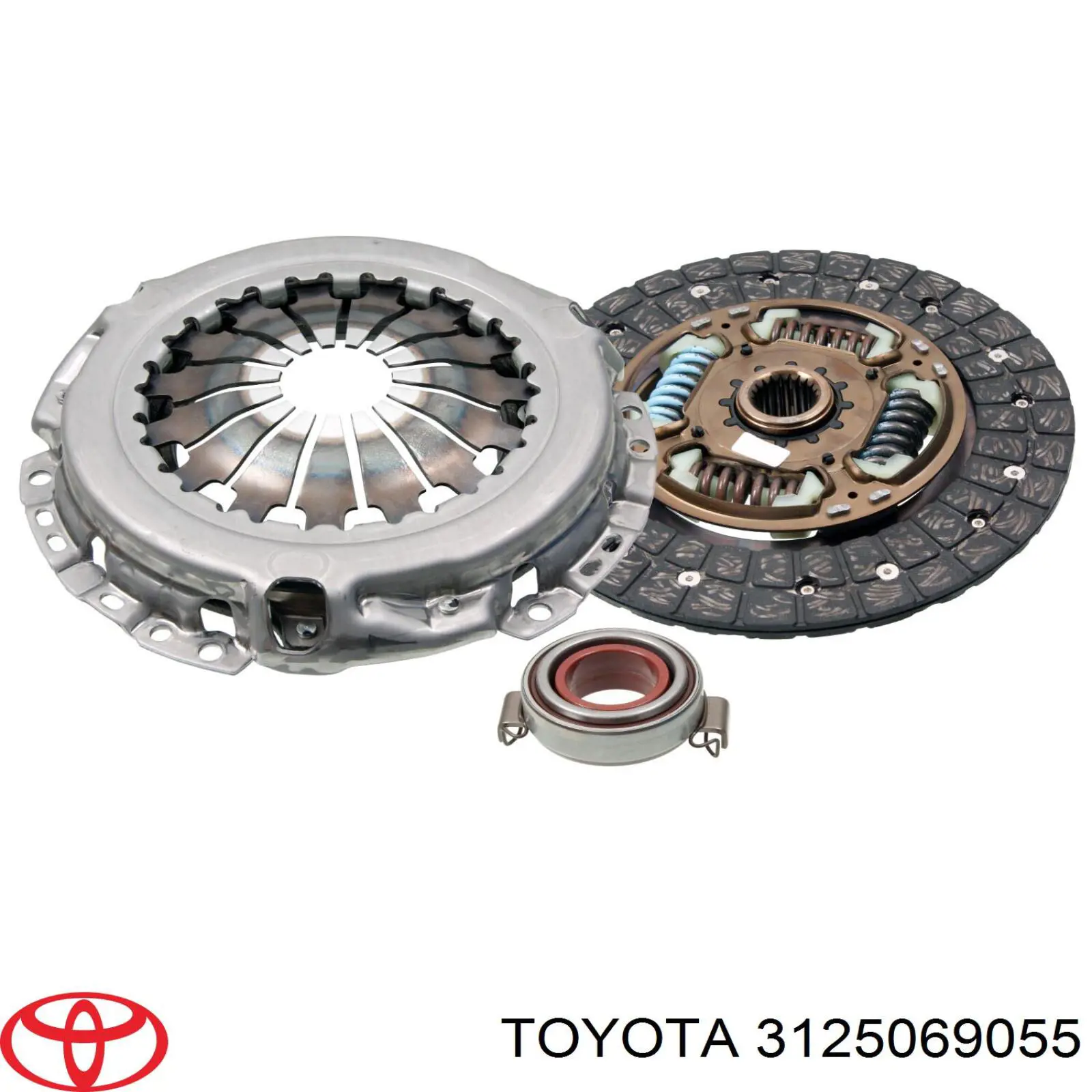 Zestaw sprzęgła (3 części) 3125019085 Toyota