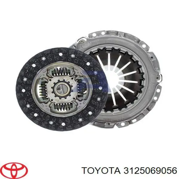 Zestaw sprzęgła (3 części) Toyota 3125019085