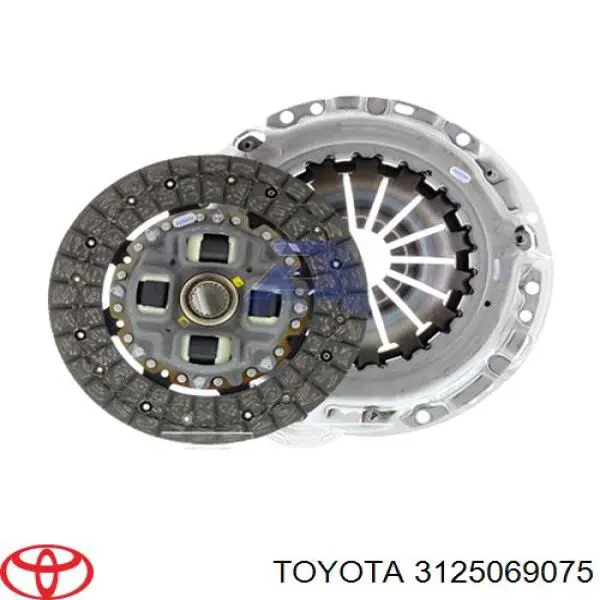 Do koszyka 3125069025 Toyota Zestaw sprzęgła (3 części)
