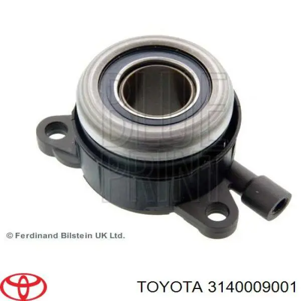 Cylinder roboczy sprzęgła (wysprzęglik) w komplecie z łożyskiem wyciskowym Toyota 3140009001 cena, od 60,21 USD