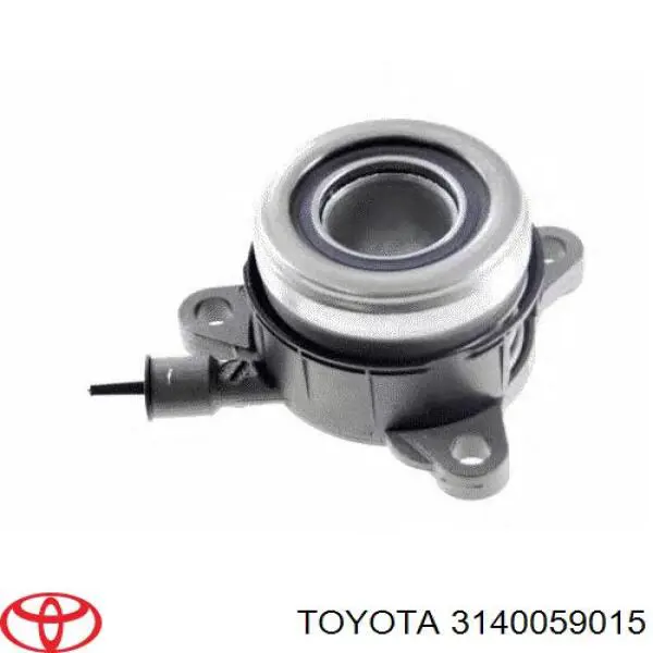 Do koszyka 3140059015 Toyota Cylinder roboczy sprzęgła (wysprzęglik) w komplecie z łożyskiem wyciskowym