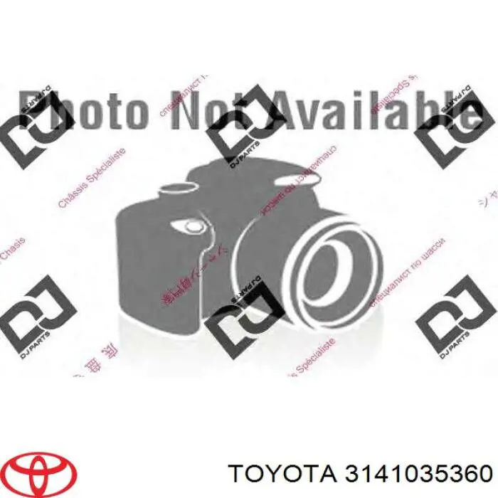 Cylinder sprzęgła główny 3141035360 Toyota