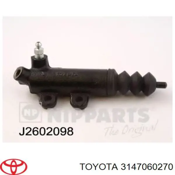 Cylinder roboczy sprzęgła do Toyota Land Cruiser 100 J10