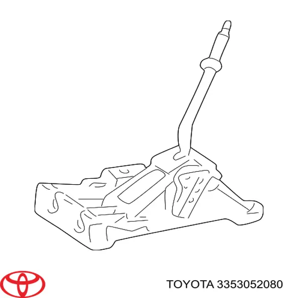 Mechanizm zmiany biegów (cięgno) do Toyota Yaris  P10