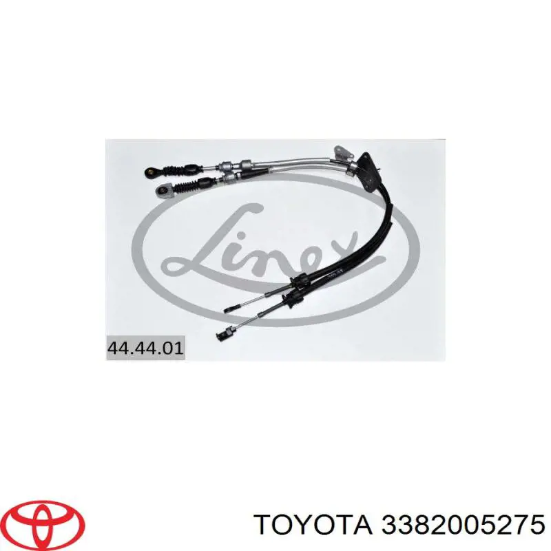 Linka dźwigni zmiany biegów podwójna Toyota 3382005275 cena, od 221,34 USD