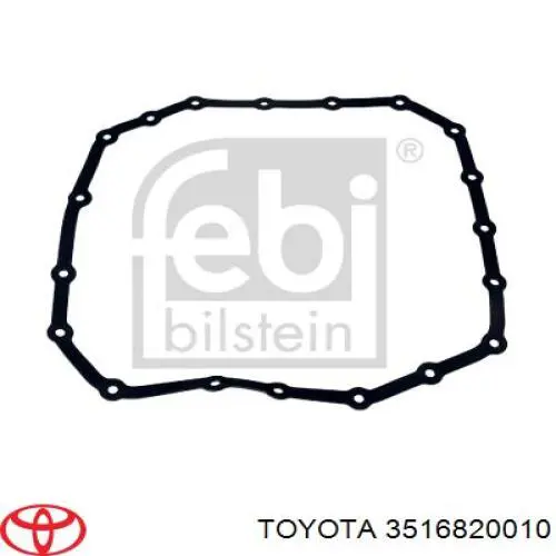 Uszczelka miski automatycznej/mechanicznej skrzyni biegów Toyota 3516820010 cena, od 16,66 USD