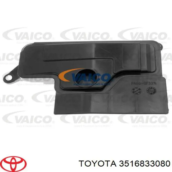 Uszczelka miski automatycznej/mechanicznej skrzyni biegów Toyota 3516833080 cena, od 9,84 USD