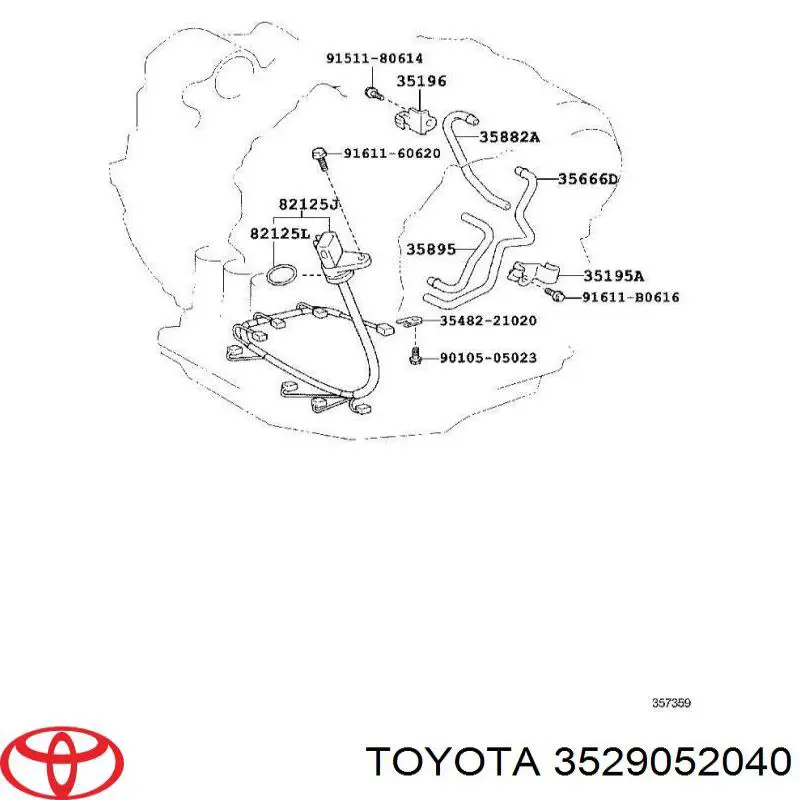 Solenoid automatycznej skrzyni biegów Toyota Auris UKP hatchback (E15) (2007 - 2013) cena, od 444,84 USD