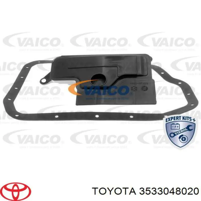 Filtr automatycznej skrzyni biegów Toyota 3533048020 cena, od 25,29 USD