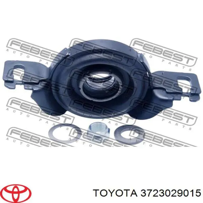 3723029015 Toyota Łożysko podwieszane wału Cardana tylne
