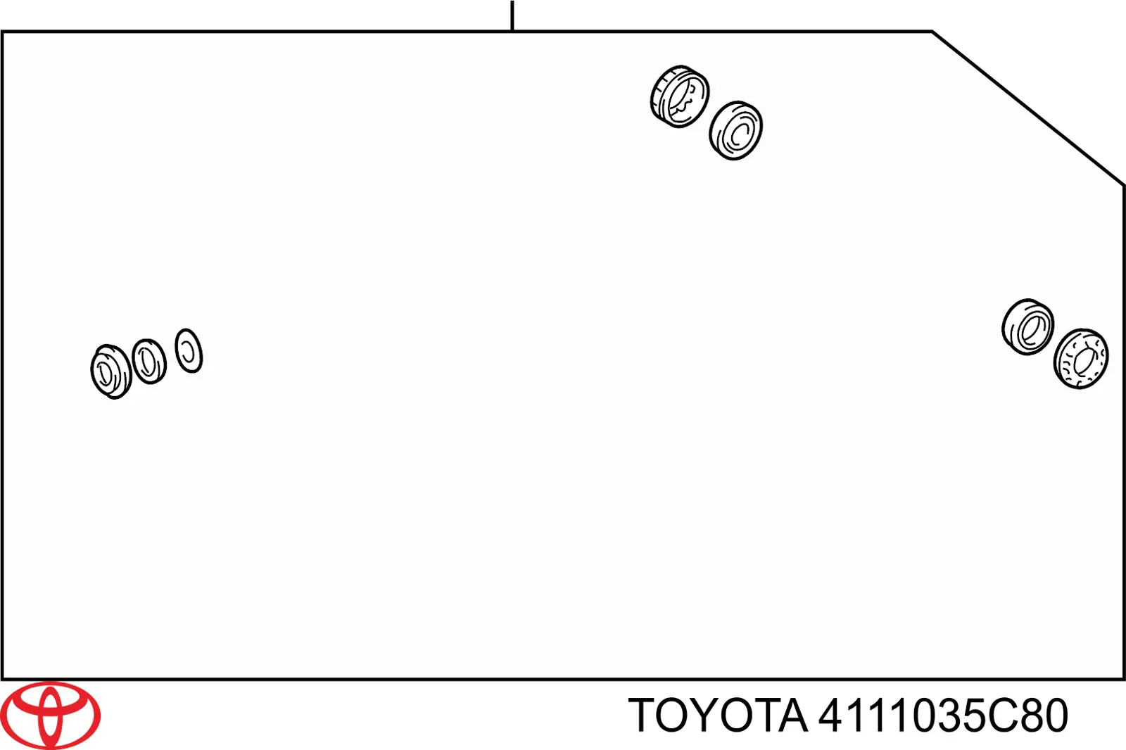 4111035C80 Toyota 