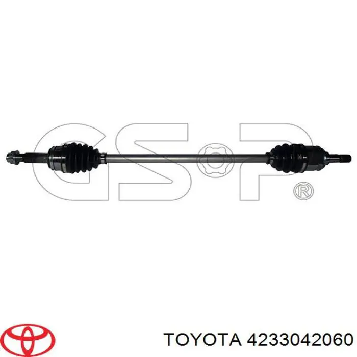 Do koszyka 4233042060 Toyota Półoś tylna