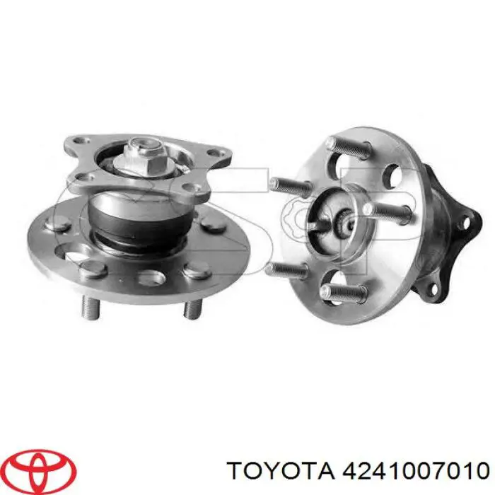 Do koszyka 4241007010 Toyota Piasta tylna