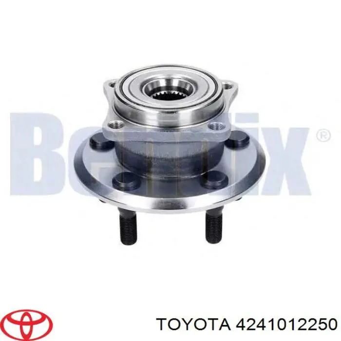 Piasta tylna Toyota 4241012250 cena, od 62,80 USD