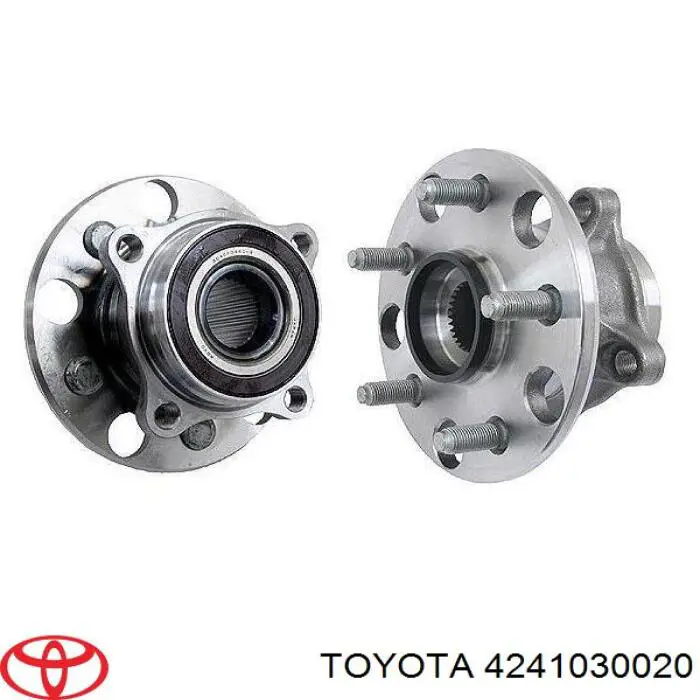 4241030020 Toyota Piasta tylna