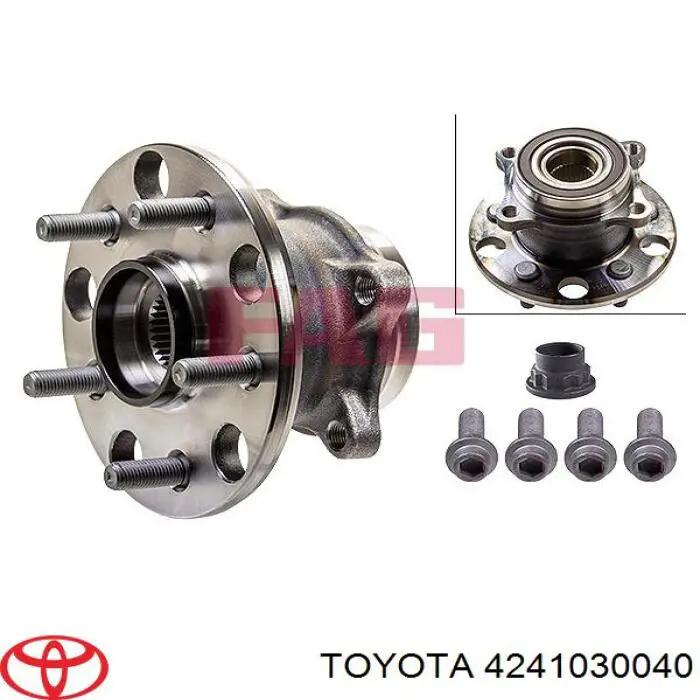 Piasta tylna Toyota 4241030040 cena, od 211,19 USD