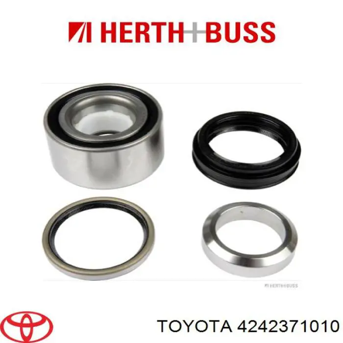 4242371010 Toyota Pierścień zabezpieczający łożysko tylnej półosi