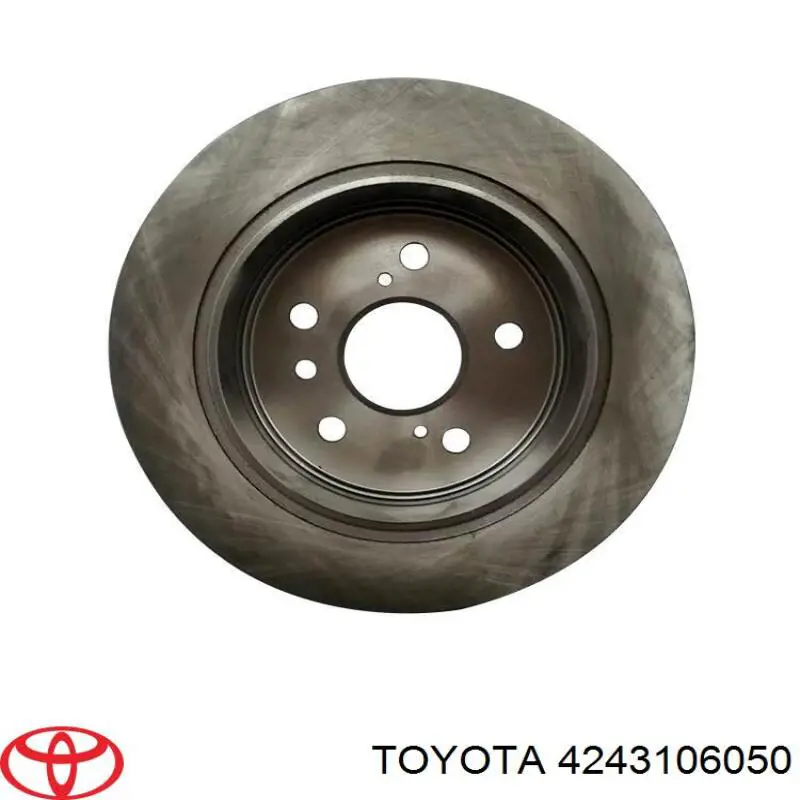 Do koszyka 4243106050 Toyota Tarcza hamulcowa tylna