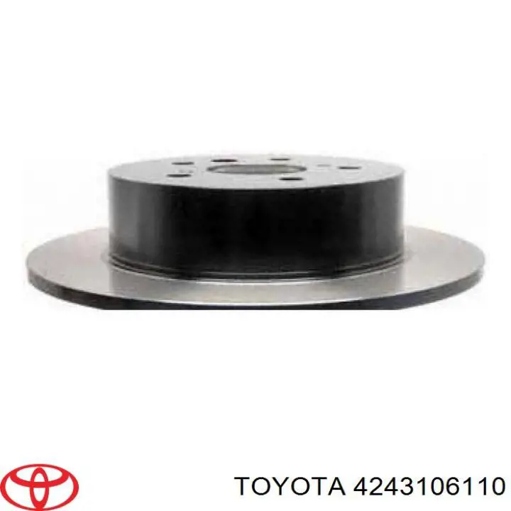 Tarcza hamulcowa tylna Toyota 4243106110