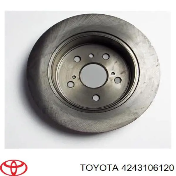 Tarcza hamulcowa tylna Toyota 4243106120