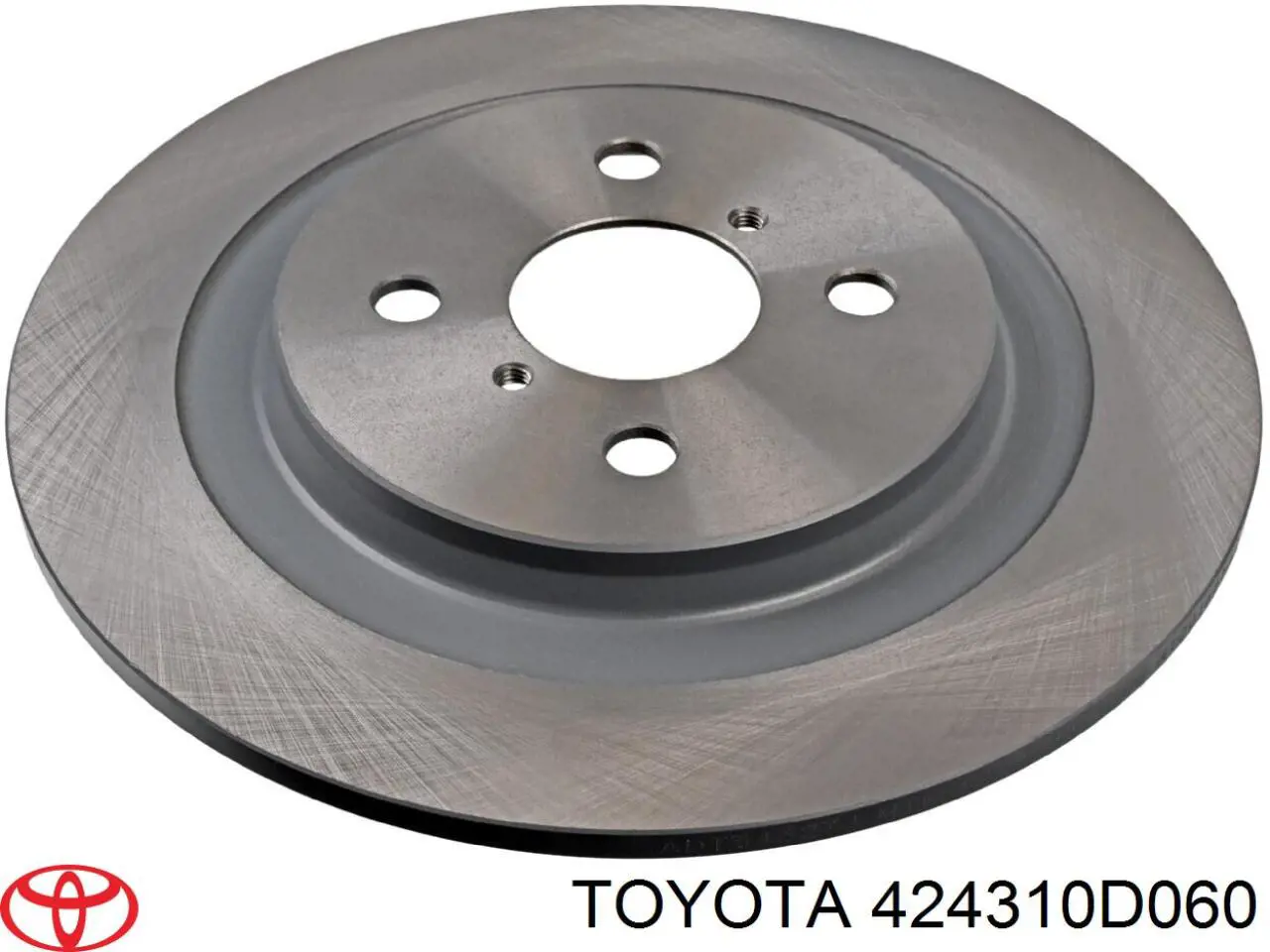 Do koszyka 424310D060 Toyota Tarcza hamulcowa tylna