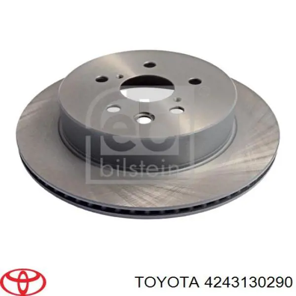 Tarcza hamulcowa tylna 4243130290 Toyota
