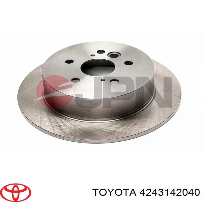 Tarcza hamulcowa tylna Toyota 4243142040 cena, od 90,84 USD