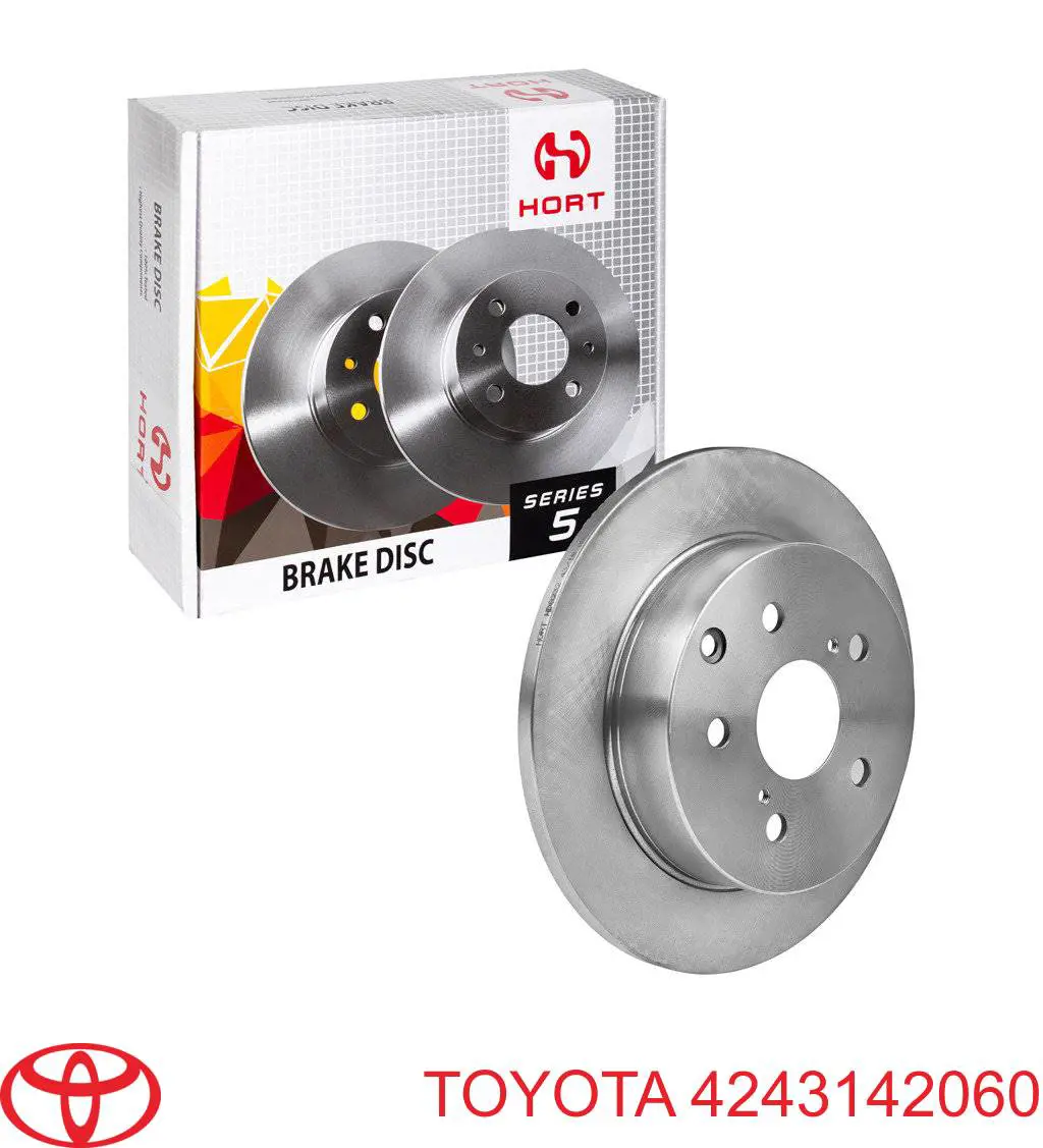 Tarcza hamulcowa tylna Toyota 4243142060 cena, od 45,17 USD