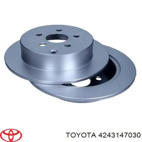 Tarcza hamulcowa tylna Toyota 4243147030 cena, od 43,80 USD