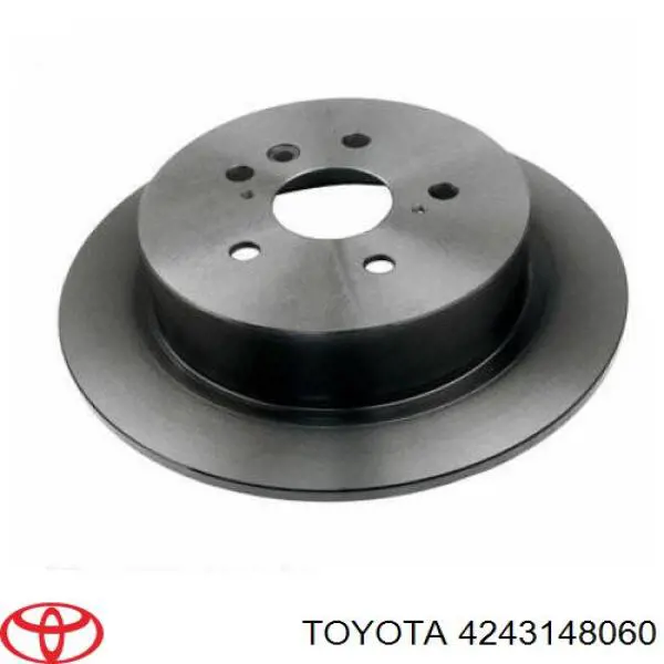 4243148060 Toyota Tarcza hamulcowa tylna