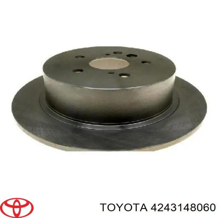 Do koszyka 4243148060 Toyota Tarcza hamulcowa tylna