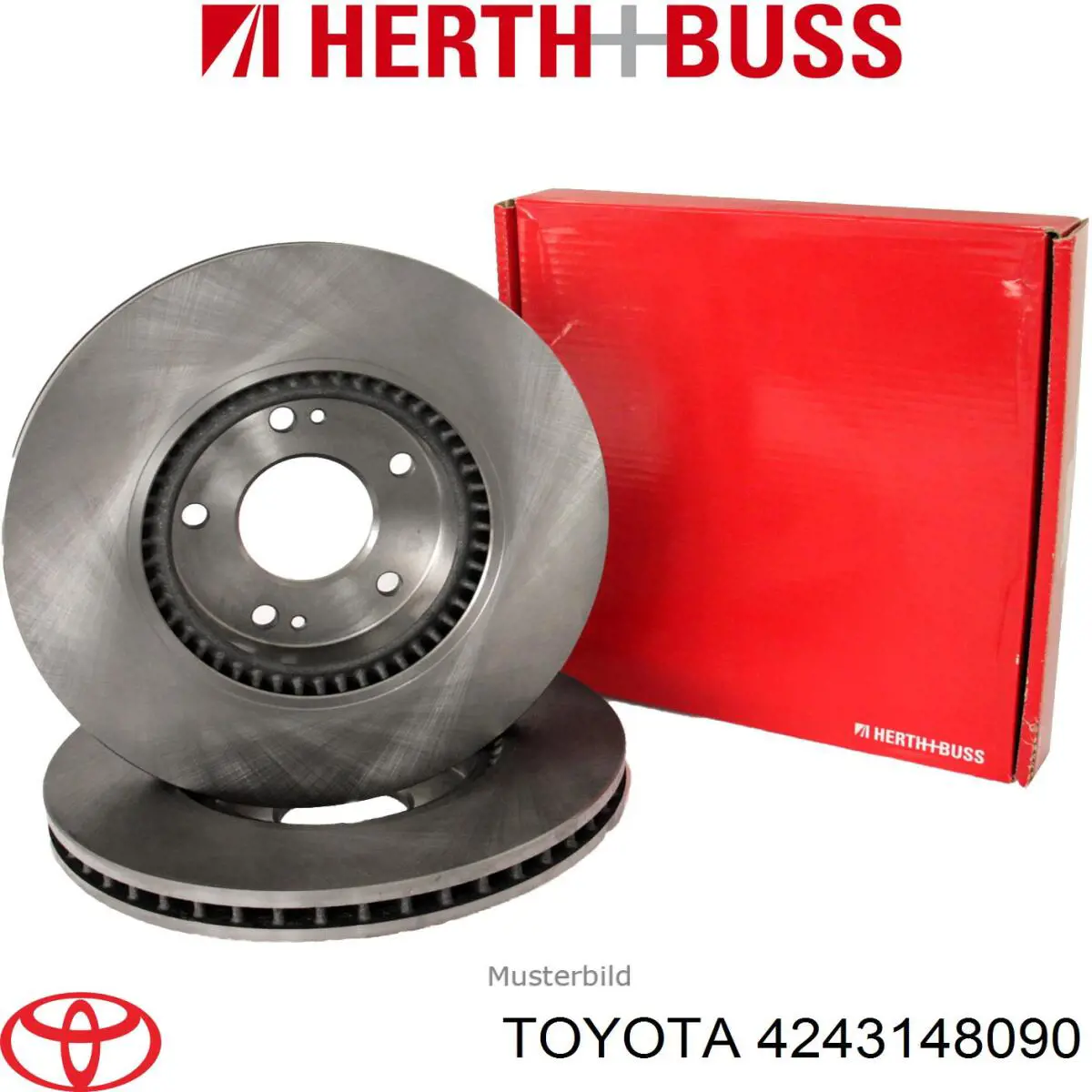 Tarcza hamulcowa tylna Toyota 4243148090 cena, od 81,51 USD