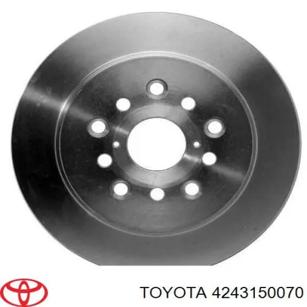 Tarcza hamulcowa tylna Toyota 4243150070 cena, od 33,28 USD