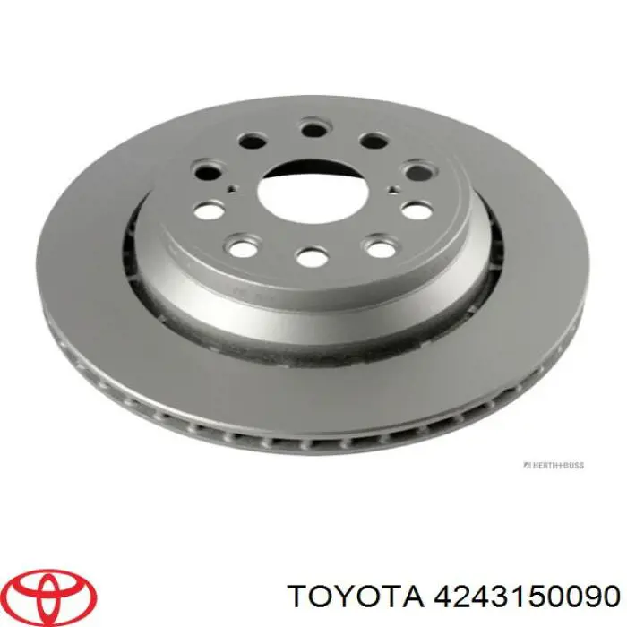 4243150090 Toyota Tarcza hamulcowa tylna